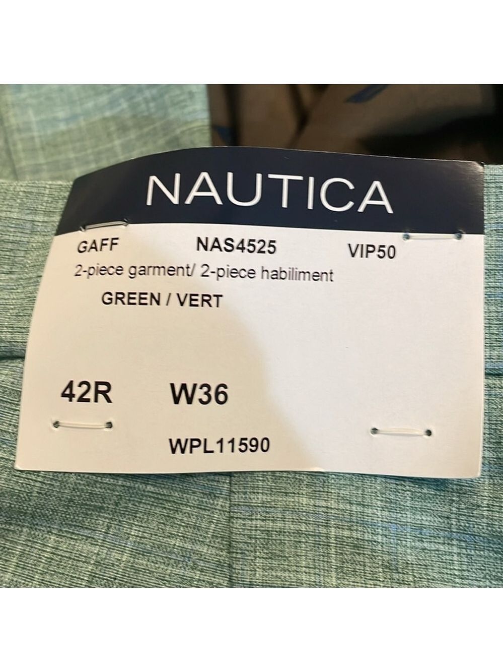 Nautica Men's Modern Fit 2 Piece Suit Jacket - NWT - Picture 2 of 9